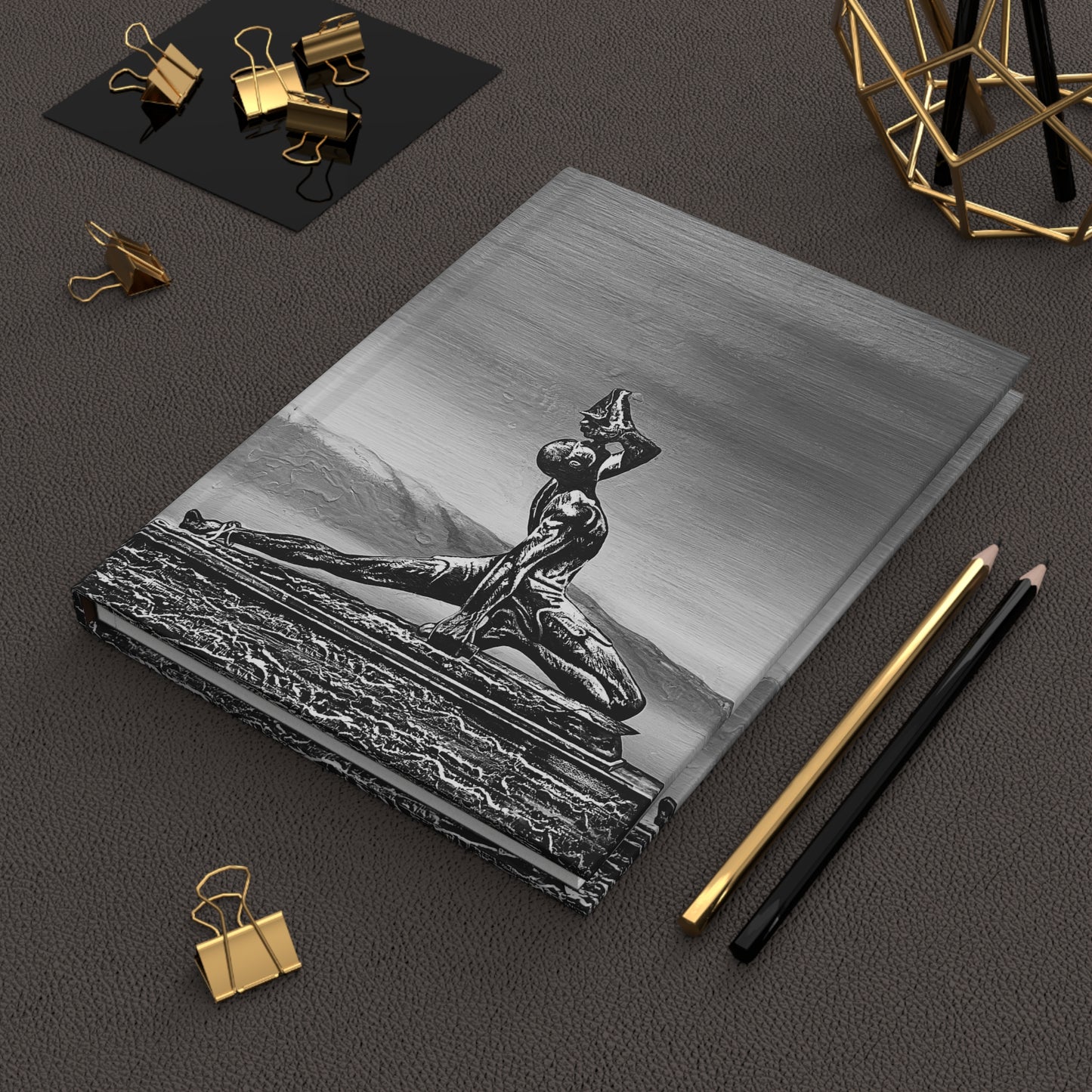 L'inconnu - Hardcover Journal Matte